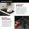 32” Granite Composite Workstation Kitchen Sink Undermount Single Bowl with WorkFlow™ Ledge and Accessories